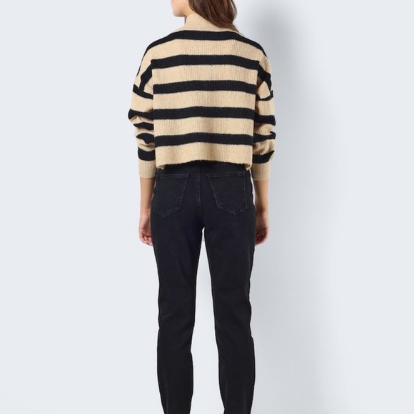 Noisy May Alice Half Zip Knit Sweater - Picture 2 of 8